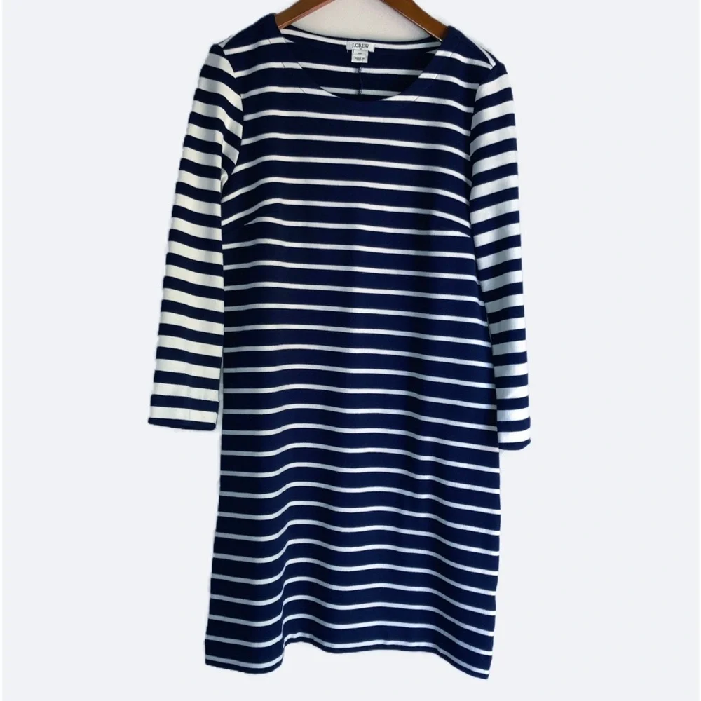 J. Crew Maritime Striped Dress XS
